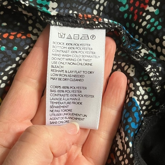 Urban Outfitters Silence + Noise Maxi Geometric Patter Sheer Inserts Sz XS - Picture 9 of 10